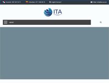 Tablet Screenshot of ita-sa.com